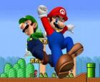 Mario i jego brat Luigi, najbardziej znanym Hydraulicy