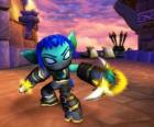 Skylander Stealth Elf, wojownik ninja. Życie Skylanders