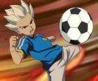 Shuya Gouenji lub Axel Blaze, napastnik i strzelec zespołu Raimon w przygodach z Inazuma Eleven