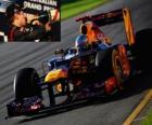Sebastian Vettel - Red Bull - Melbourne, Grand Prize of Australia (2012) (2 stanowiska)
