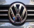 Logo Volkswagen, niemiecka marka samochodu