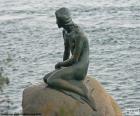 Rzeźba z brązu Mała Syrenka, Kopenhaga, Dania