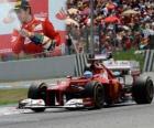Fernando Alonso - Ferrari - Grand Prix z Hiszpanii (2012) (2 stanowiska)