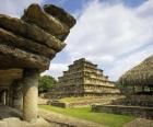 El Tajin jest witryną archeologicznych, Veracruz w Meksyku