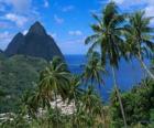 Pitons, Wyspy Santa Lucia