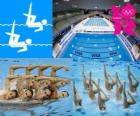 Pływanie synchroniczne - London 2012-