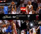 NBA Finals 2012, 4 th gry, Oklahoma City Thunder 98 - Miami Heat 104