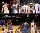 NBA Finals 2012, 5 th gry, Oklahoma City Thunder 106 - Miami Heat 121