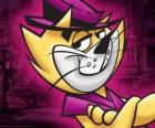 Top Cat lub TC, wiodące Kot z jego kapelusz i jego kamizelka. Tolek Cacek