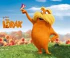 Lorax, futrzany  olbrzym jest opiekun lasu, który mówi drzewami