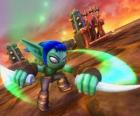 Skylander Stealth Elf, wojownik ninja. Życie Skylanders