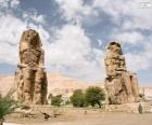 Kolosy Memnona, Luksor, Egipt