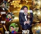 FIFA Ballon d'Or 2012 zdobywca Lionel Messi