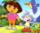 Dora the Explorer i jej przyjaciel Buty małpa