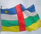 Flaga Republiki Środkowej Afryki