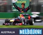 Sebastian Vettel - Red Bull - Grand Prix Australii 2013, 3 klasyfikowane