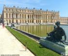 Pałac wersalski, który działał jako Royal residence w wiekach minionych, Francja