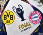 Borussia Dormunt vs Bayern Monachium. Final UEFA Champions League 2012-2013. Stadion Wembley, Londyn, Wielka Brytania