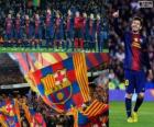 Barça, FC Barcelona, ligi hiszpańskiej piłki nożnej 2012-2013 mistrz