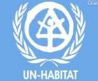 ONZ-HABITAT logo, Człowieka ONZ Programu Rozliczeń