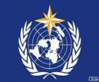 WMO logo, Światowej Organizacji Meteorologicznej