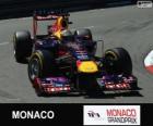 Sebastian Vettel - Red Bull - Grand Prix Monako 2013, 2 ° sklasyfikowane