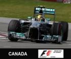Lewis Hamilton - Mercedes - 2013 Grand Prix Kanady, 3 sklasyfikowane