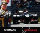 Kimi Räikkönen - Lotos - Grand Prix Niemiec 2013, 2 ° sklasyfikowane