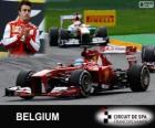 Fernando Alonso - Ferrari - 2013 Grand Prix Belgii, 2 ° sklasyfikowane