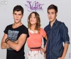 Violetta z Diego i Tomas