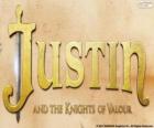 Logo filmu Justin i Rycerze Walecznych