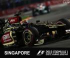 Kimi Räikkönen - Lotos - 2013 Grand Prix Singapuru, 3 sklasyfikowane
