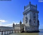 Torre Belém, jest byłym budynku wojskowej znajduje się w mieście Lisbon, Portugalia