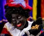 Zwarte Piet, Czarny Piotruś, asystenta Świętego Mikołaja w Holandii i Belgii
