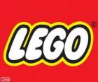 Logo Lego, zabawki budowlane