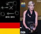 Trener roku FIFA 2013 dla kobiet nożnej zwycięzca Silvia Neide