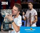 Stanislas Wawrinka mistrz Otwórz Australia 2014