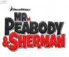 Logo filmu Pan Peabody i Sherman