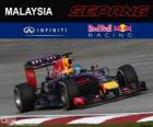 Sebastian Vettel - Red Bull - Grand Prix Malezji 2014, 3 sklasyfikowane