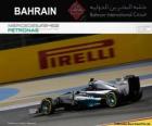 Nico Rosberg - Mercedes - 2014 Grand Prix Bahrajnu, 2 ° sklasyfikowane