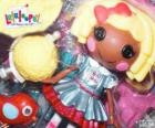 Dot Starlight z Lalaloopsy z jej zwierzę, ptak