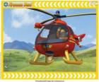 Tom Thomas z jego Wallaby One helikopter