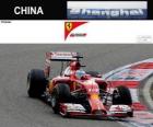 Fernando Alonso - Ferrari - Grand Prix Chin 2014, 3 sklasyfikowane
