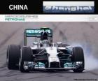 Nico Rosberg - Mercedes - Grand Prix Chin 2014, 2 sklasyfikowane