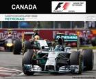 Nico Rosberg - Mercedes - Grand Prix Kanady 2014, 2 ° sklasyfikowane