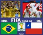 Brazylia - Chile, mecze ósmej, Brazylia 2014