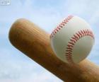 Baseball bat i piłka