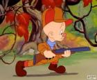 Elmer Fudd, Hunter, który próbuje Sawyera Królik Bugs