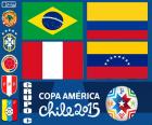 Grupa C Copa America Chile 2015, założony przez Brazylia, Kolumbia, Peru i Wenezuela