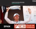 Rosberg G.P Hiszpania 2015